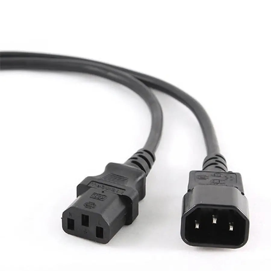 CABLEXPERT POWER CORD C13 TO C14 0.75 mm² 1,8M