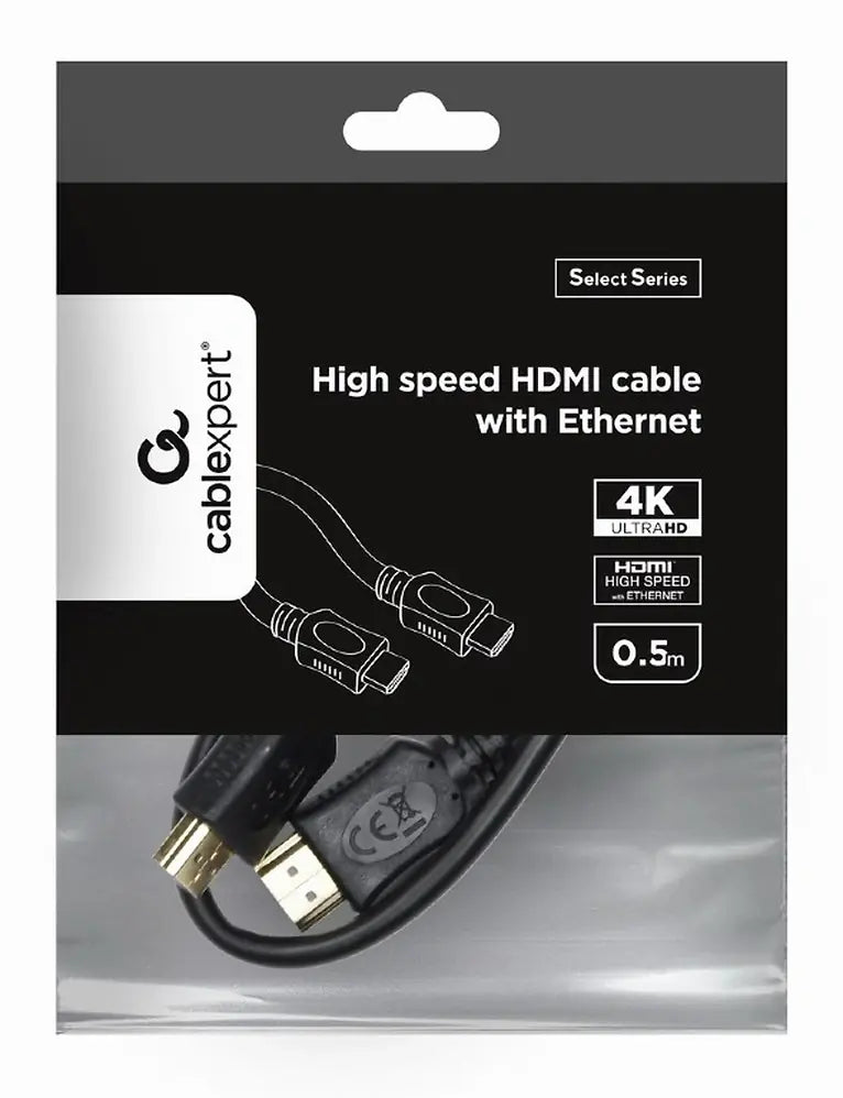 CABLEXPERT HIGH SPEED HDMI CABLE WITH ETHERNET 0.5m