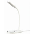 GEMBIRD DESK LAMP WITH WIRELESS CHARGER WHITE