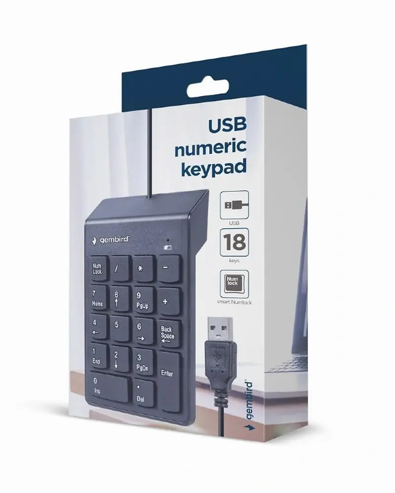 GEMBIRD USB NUMERIC KEYPAD
