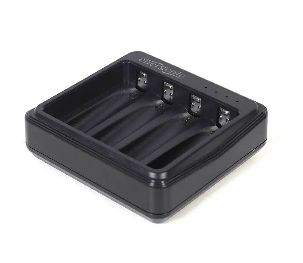 ENERGENIE USB BATTERY CHARGER FOR AA/AAA BATTERIES BLACK