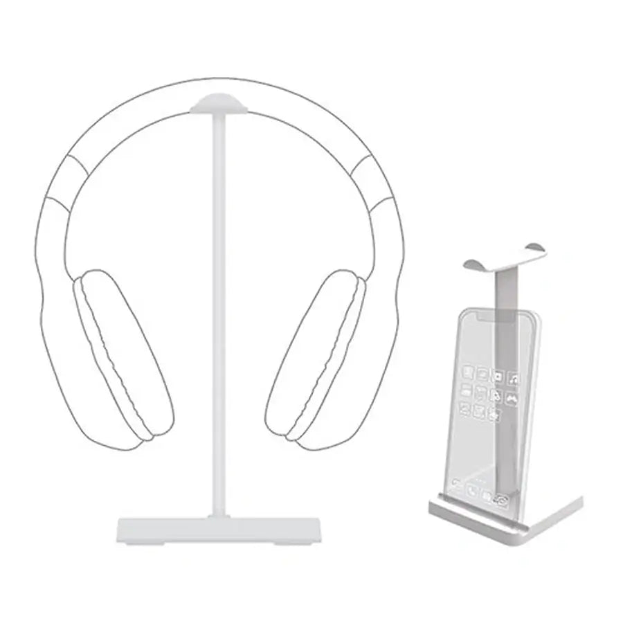 ARMAGGEDDON GAMING HEADPHONE STAND WHITE