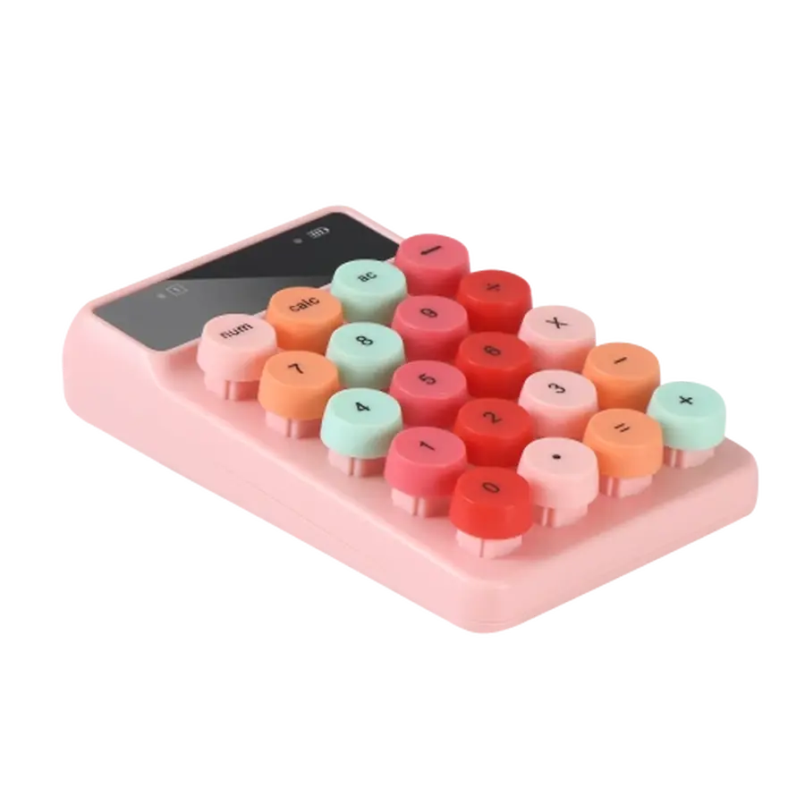 ALCATROZ NUMERIC PAD JELLYBEAN NUM A3 CRAYON PINK