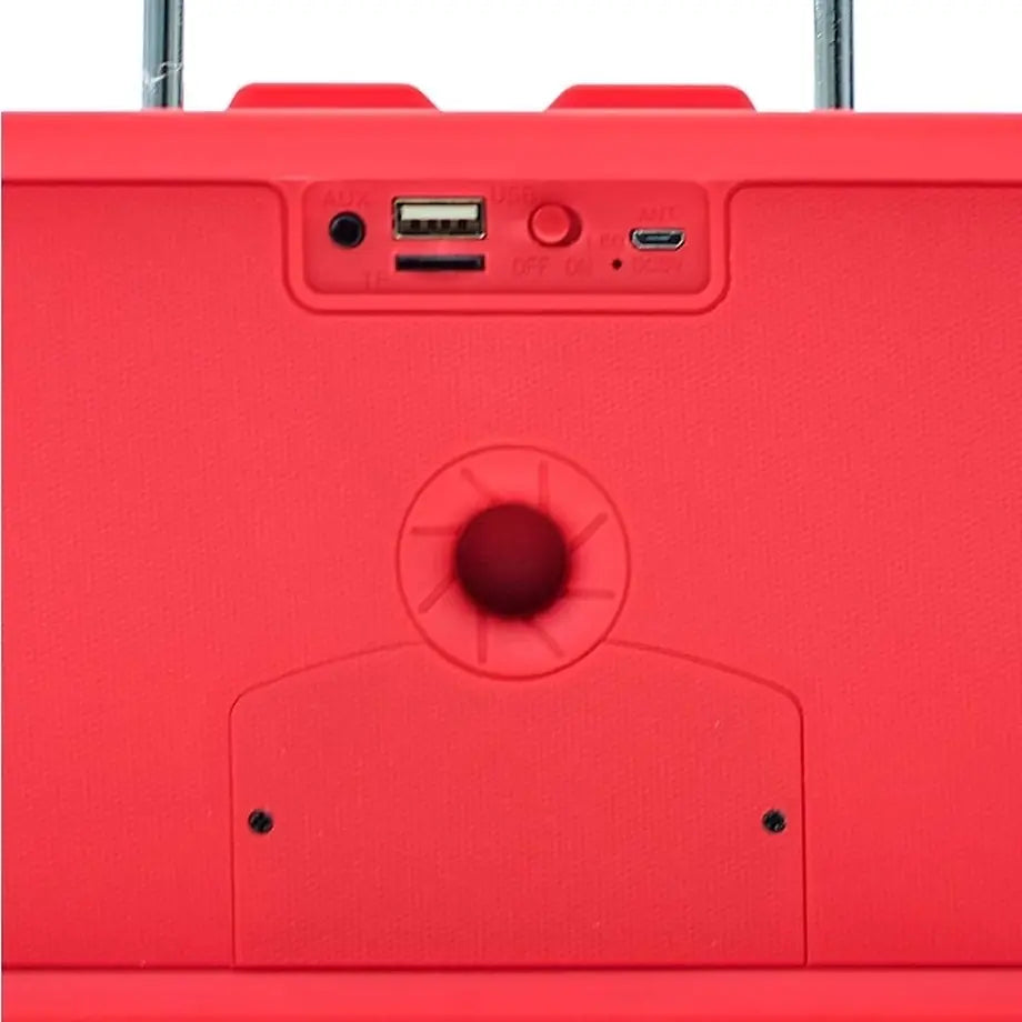 TWS Ηχείο Bluetooth Wireless Bright RED