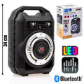 HI-FI Bluetooth Megabox Ηχείο με LED