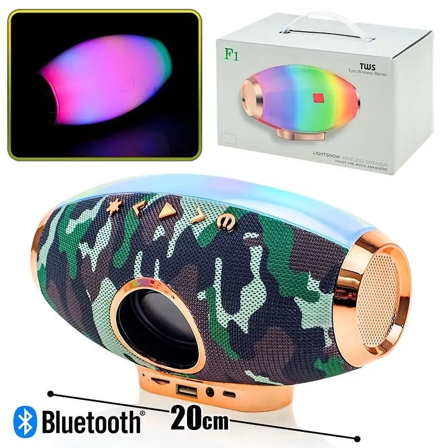 Precious GOLD HIFI Bluetooth TRUE Stereo LED ARMY