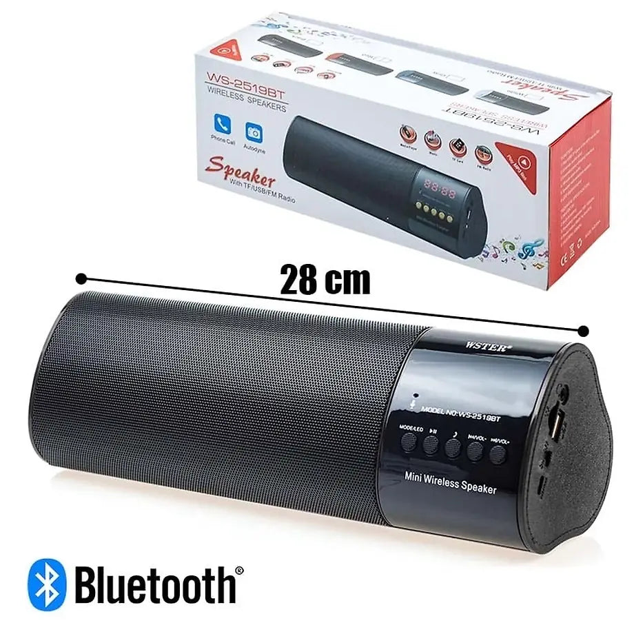 TRUE Wireless Stereo Bluetooth Ηχείο Black