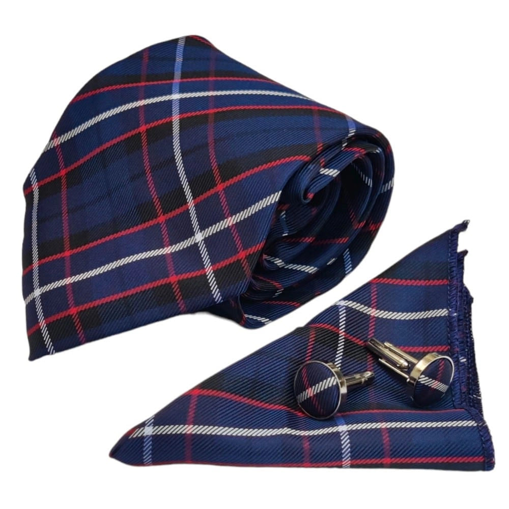 σετ Γραβάτα με Ποσέτ Scottish Highland