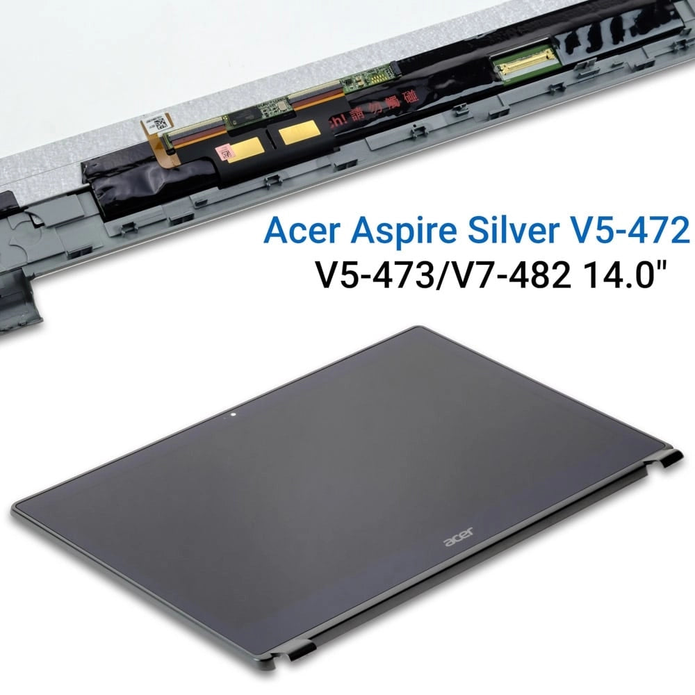 ACER Aspire V5-472V5-473V7-482 1920X1080 14.0" (Silver) - Grade A-
