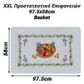 XXL Προστατευτικό Επιφανειών 97.5X58CM Basket
