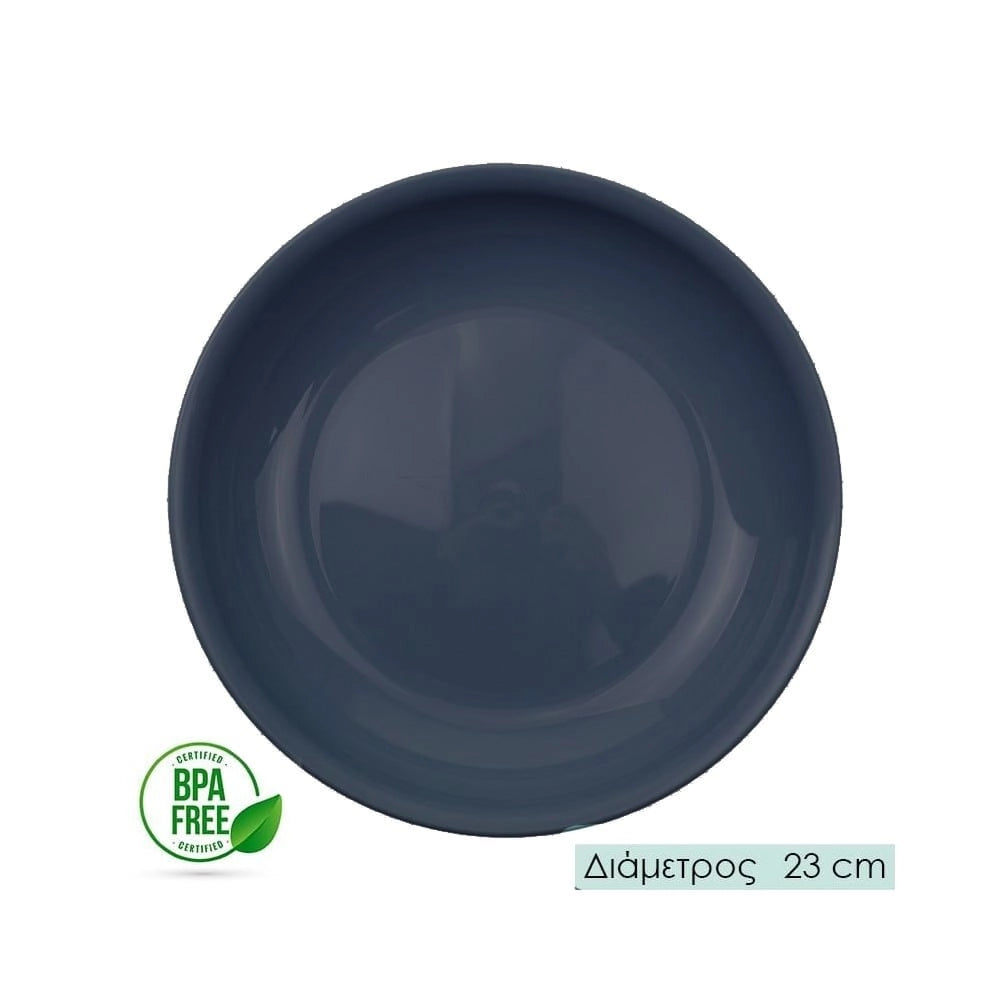 Πιάτο Βαθύ 20CM Ανθρακί