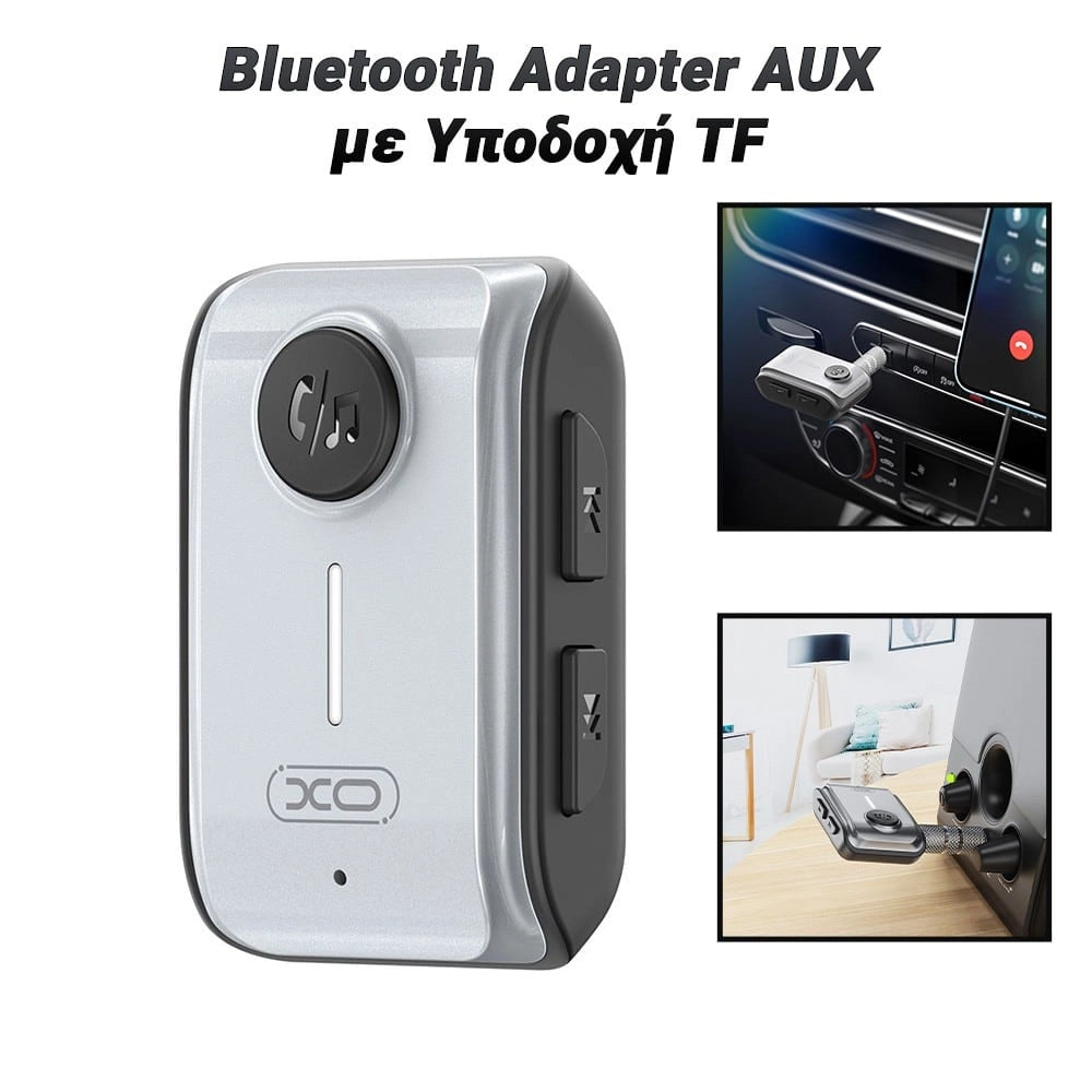 Bluetooth Adapter AUX με Υποδοχή TF