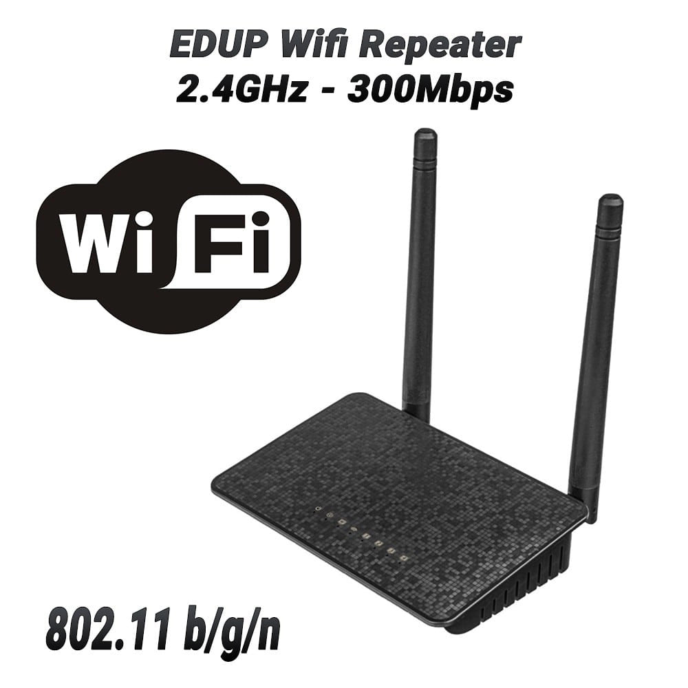 EDUP WIFI Repeater 2.4GHZ - 300MBPS