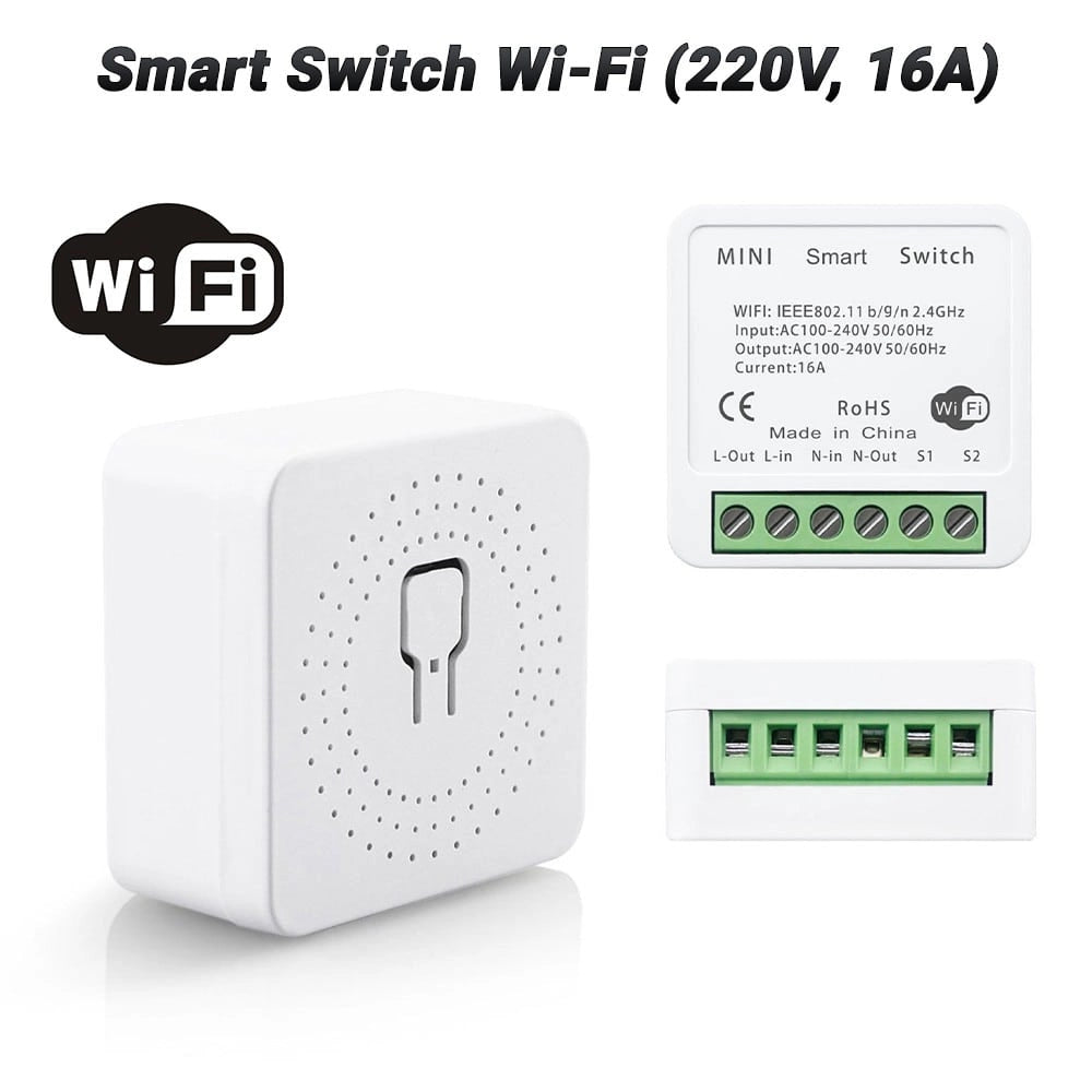 Smart Switch WI-FI (220V, 16A)