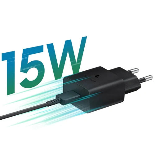 SAMSUNG TYPE-C TRAVEL CHARGER 15W BLACK