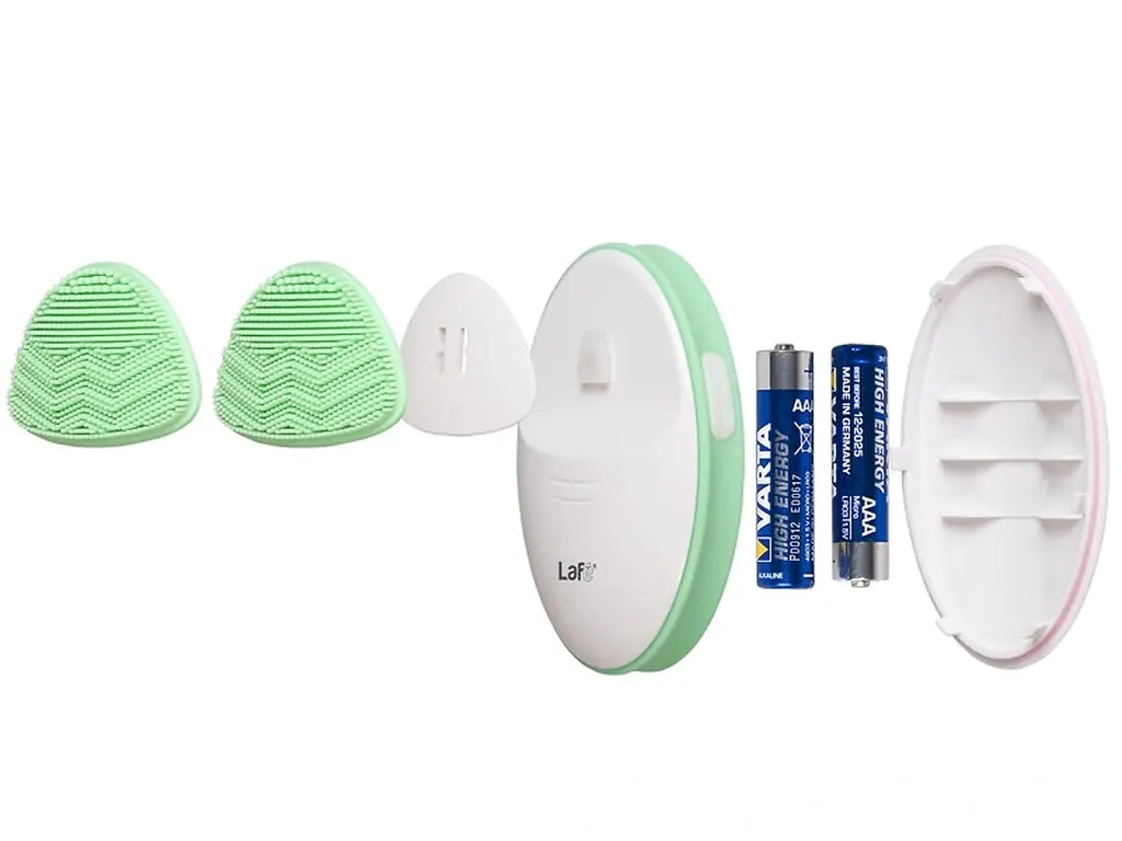LAFE CLEANING-MASSAGING SONIC FACE BRUSH GREEN