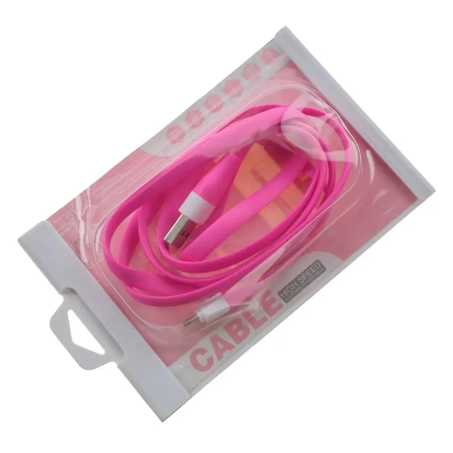 Καλώδιο Φόρτισης - Δεδομένων Micro USB Φουξ 1.2M