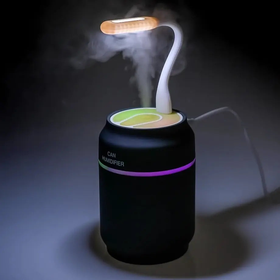 LED Humidifier 3 IN 1 Black