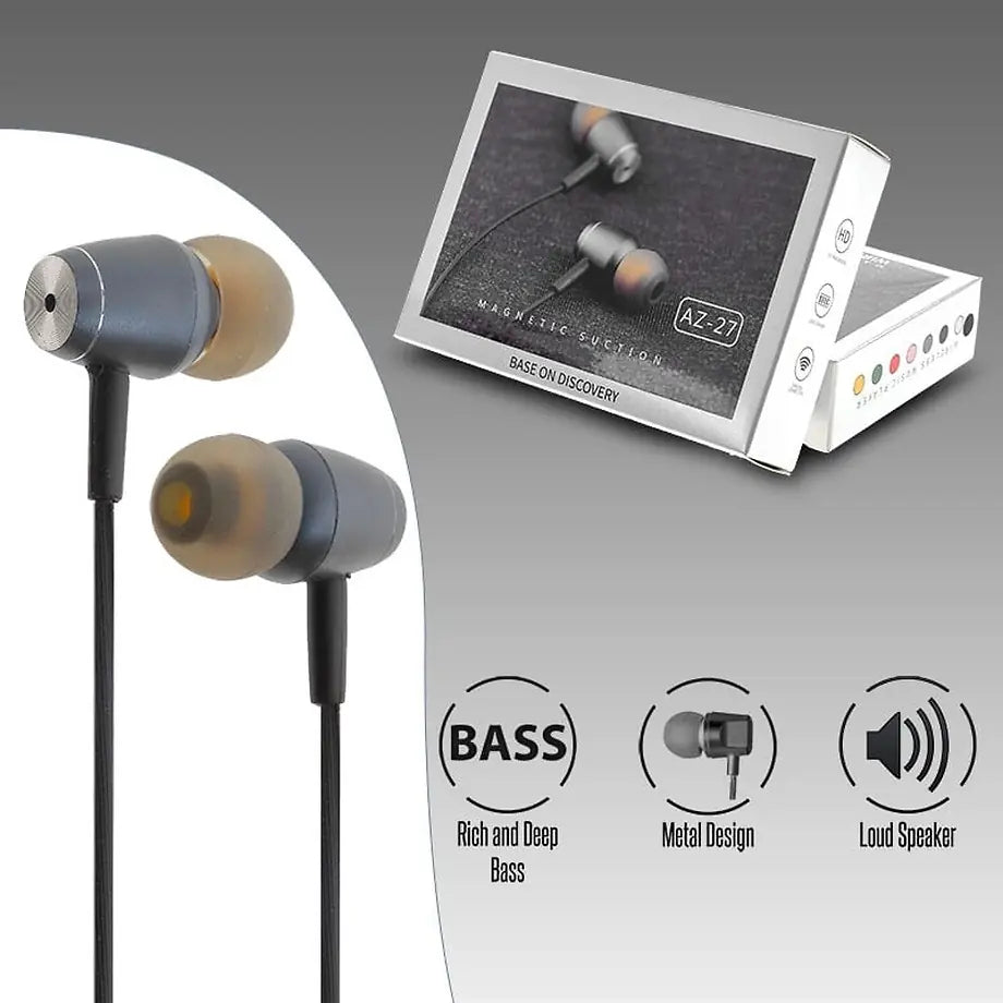 Magnetic Headset AZ-27 GREY