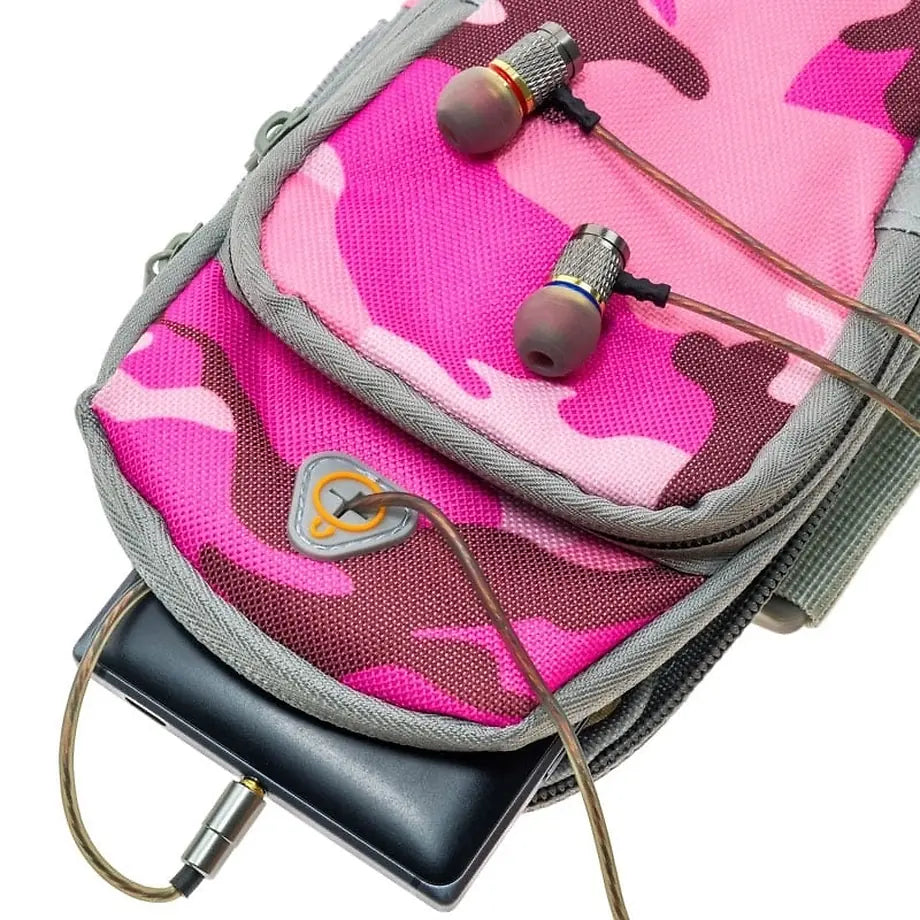 Θήκη Τηλεφώνου για Μπράτσο (PINK-CAMO)