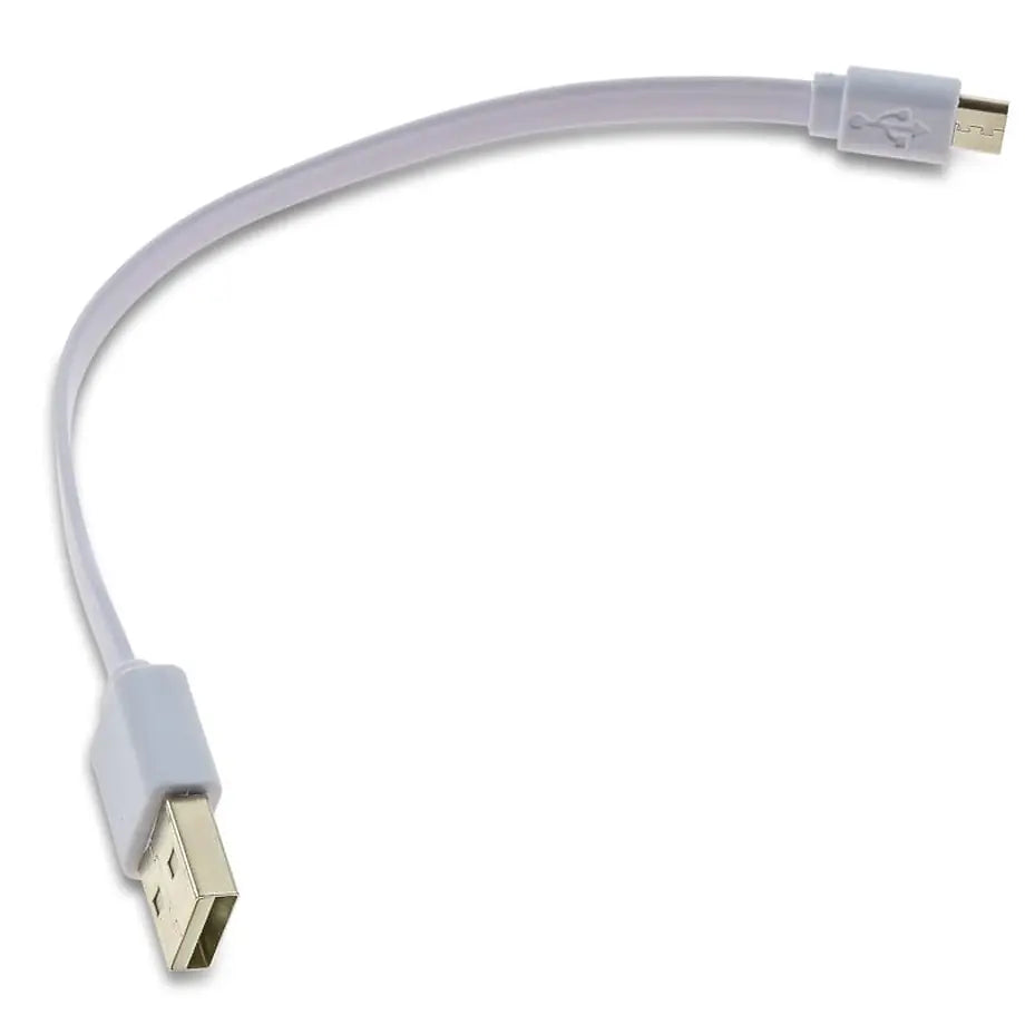 Καλώδιο Φόρτισης USB TO Micro-B 20CM Πλακέ