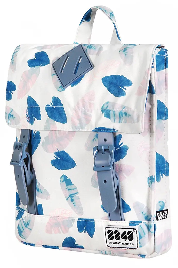 8848 BACKPACK FOR CHILDREN WITH LEAVES PRINT
