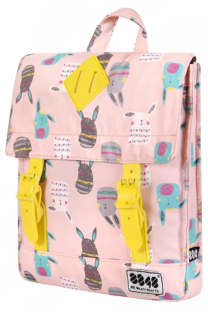 8848 BACKPACK FOR CHILDREN WITH HARES PRINT