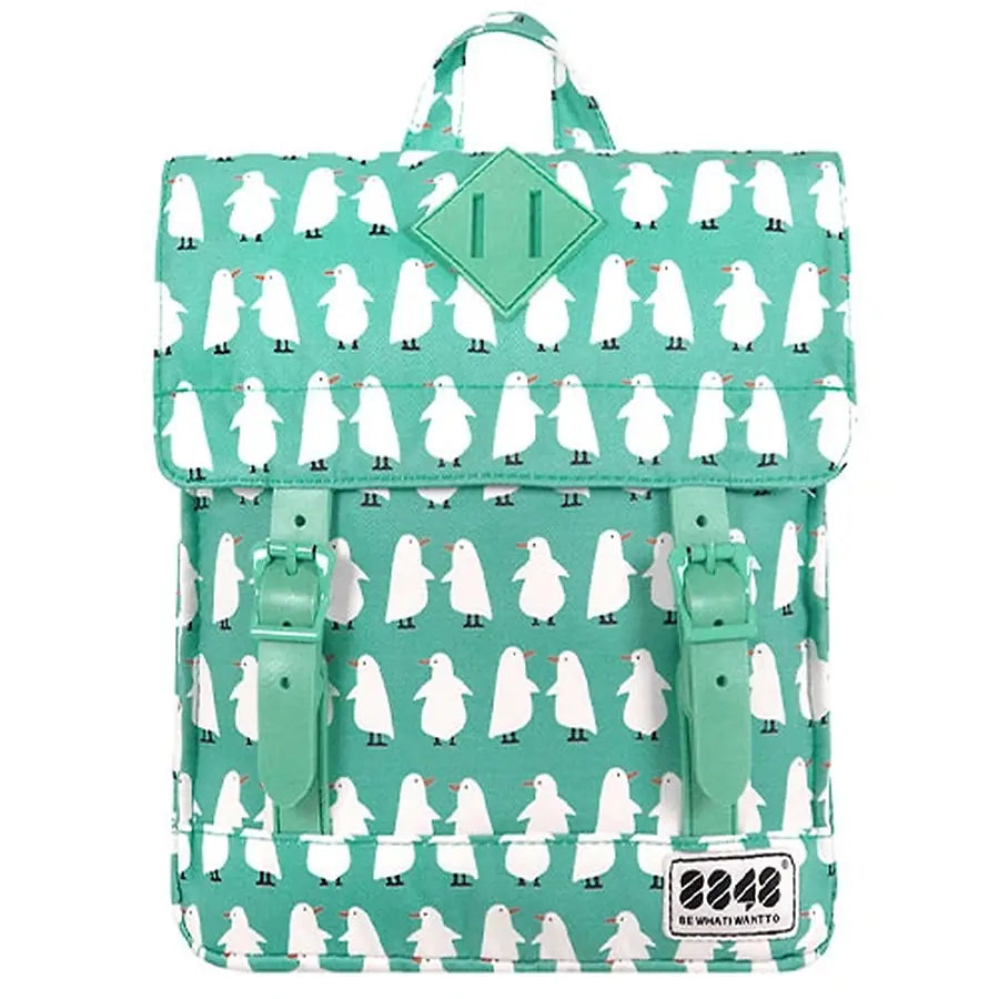 8848 BACKPACK FOR CHILDREN WITH PENGUINS PRINT