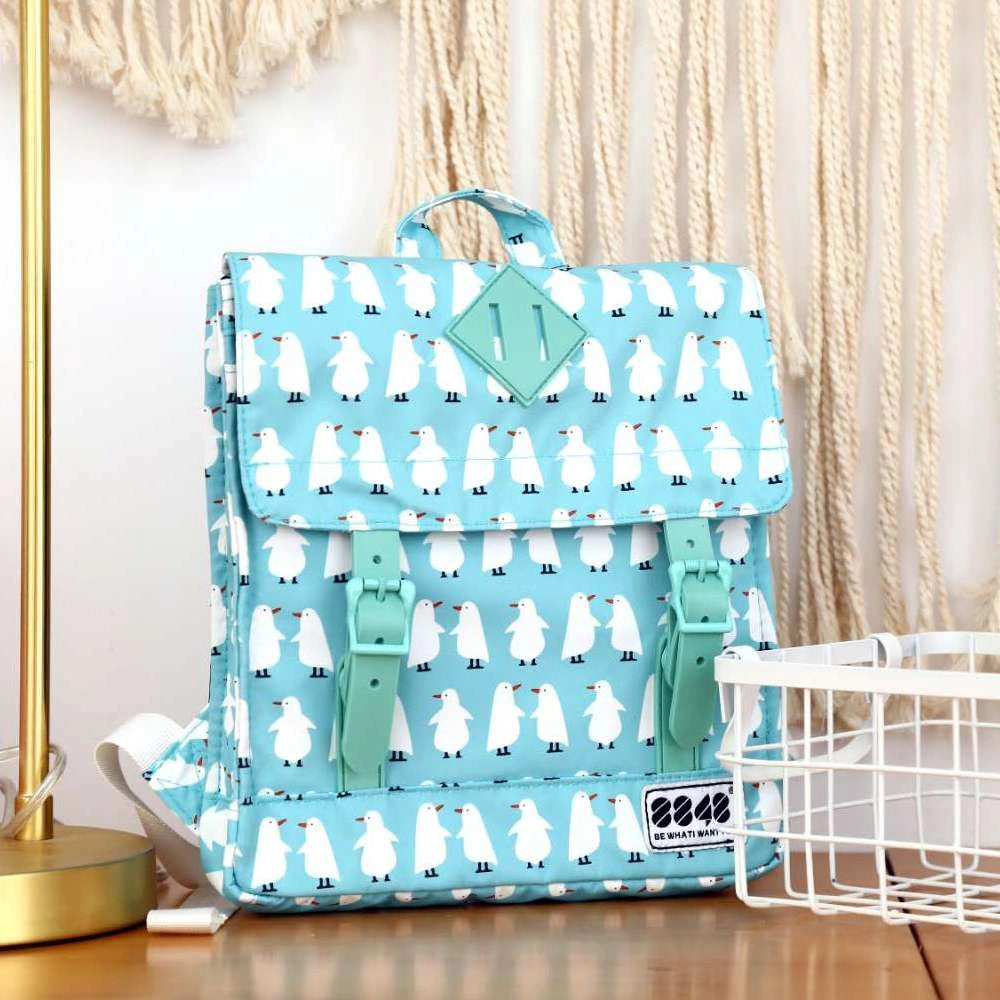 8848 BACKPACK FOR CHILDREN WITH PENGUINS PRINT