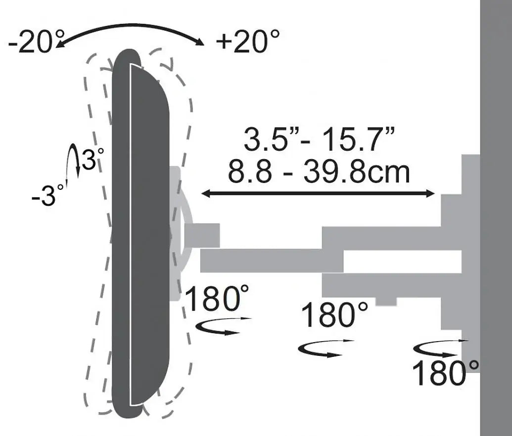 SBOX WALL MOUNT 23'-55'