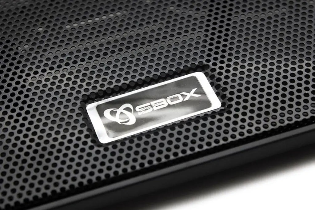 SBOX USB COOLING PAD 15,6' 2xBLUE LED FAN 140 mm