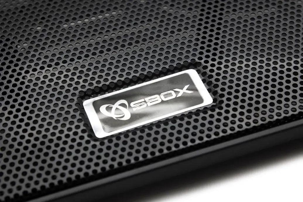 SBOX USB COOLING PAD 15,6' 2xBLUE LED FAN 140 mm