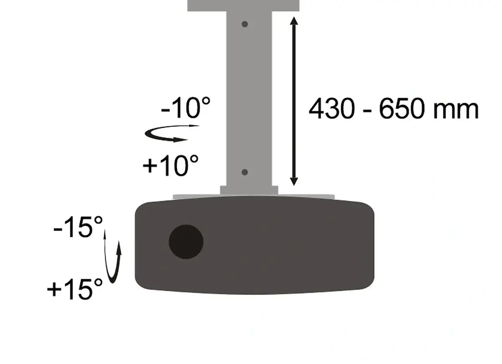 SBOX CEILING MOUNT FOR PROJECTOR UP TO 20KG