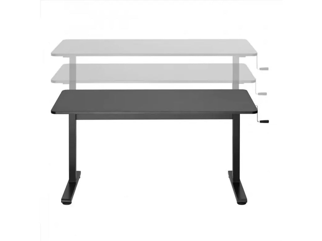 SBOX DESK WITH MANUAL HEIGHT ADJUSTMENT