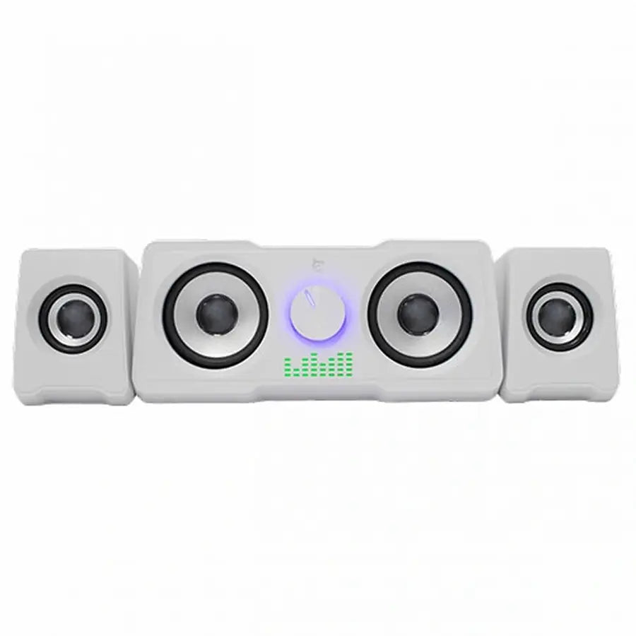 WHITE SHARK RGB GAMING 2.2 SPEAKERS MOOD WHITE