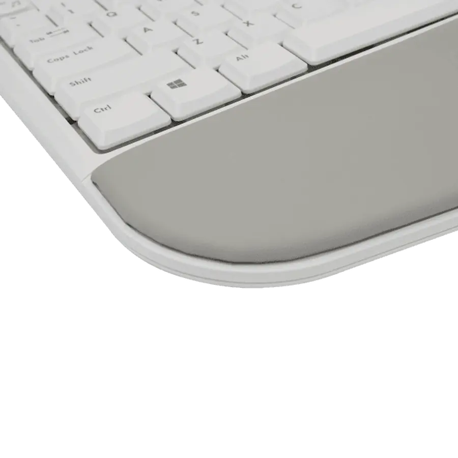 SBOX WIRELESS ERGONOMICAL KEYBOARD WHITE US LAYOUT