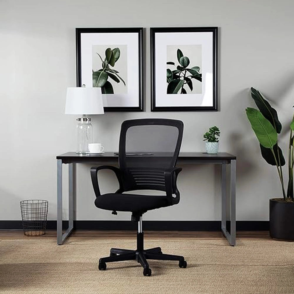LAMTECH OFFICE CHAIR RHEA BLACK