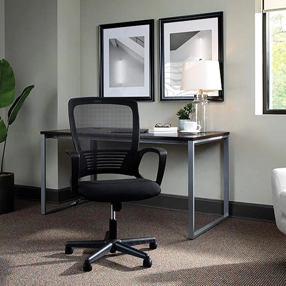 LAMTECH OFFICE CHAIR RHEA BLACK