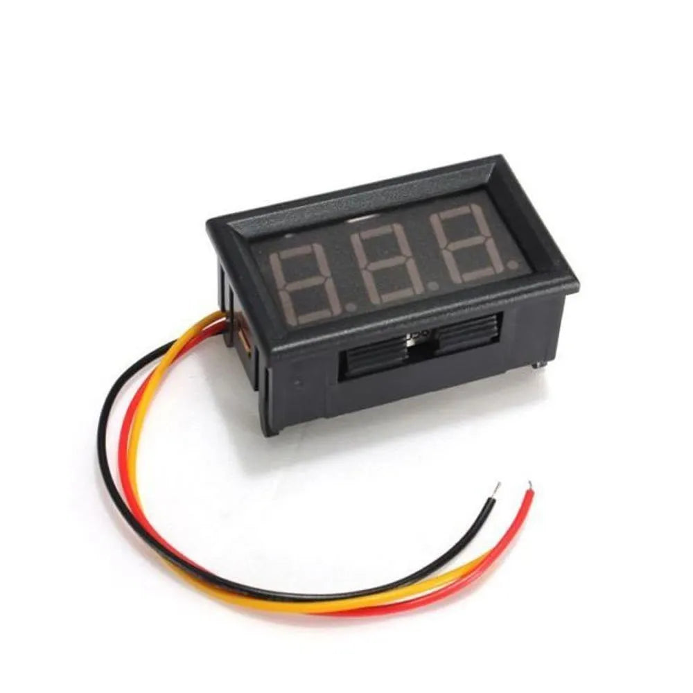 0.56inch Digital Voltmeter DC 0-30V - Red - 3 Wires