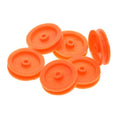 Orange Pulley Wheel 2*17mm 10Pcs