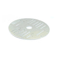 2WD Round 1.5mm Aluminum Alloy BO Motor Robot Chassis Round Plate Only