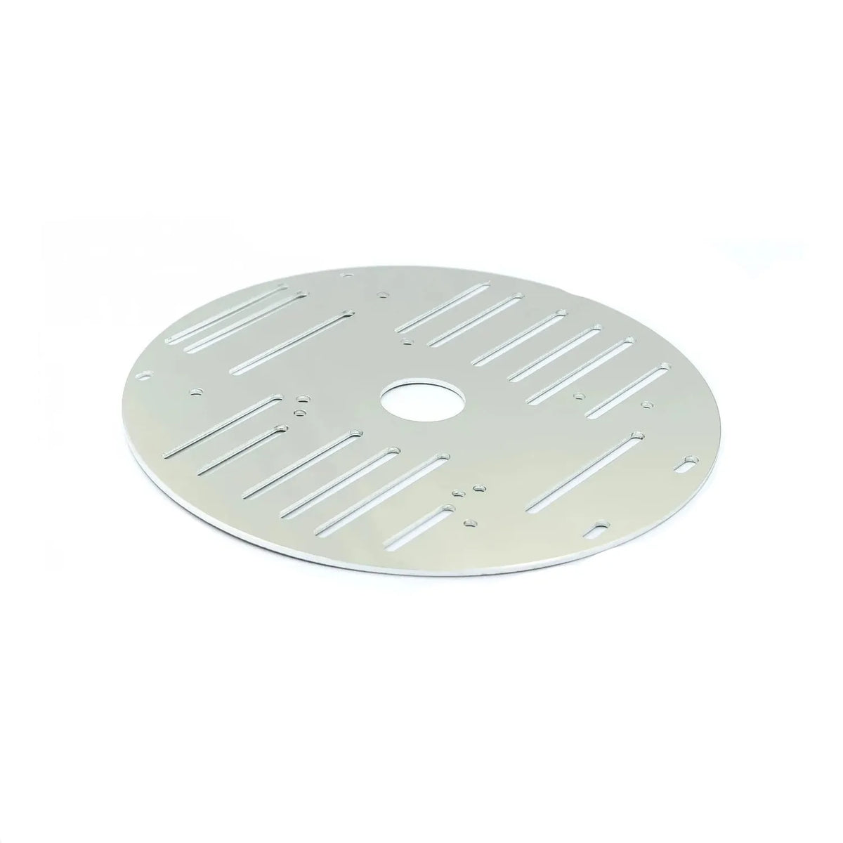 2WD Round 1.5mm Aluminum Alloy BO Motor Robot Chassis Round Plate Only