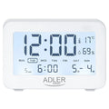 ADLER ALARM CLOCK WHITE