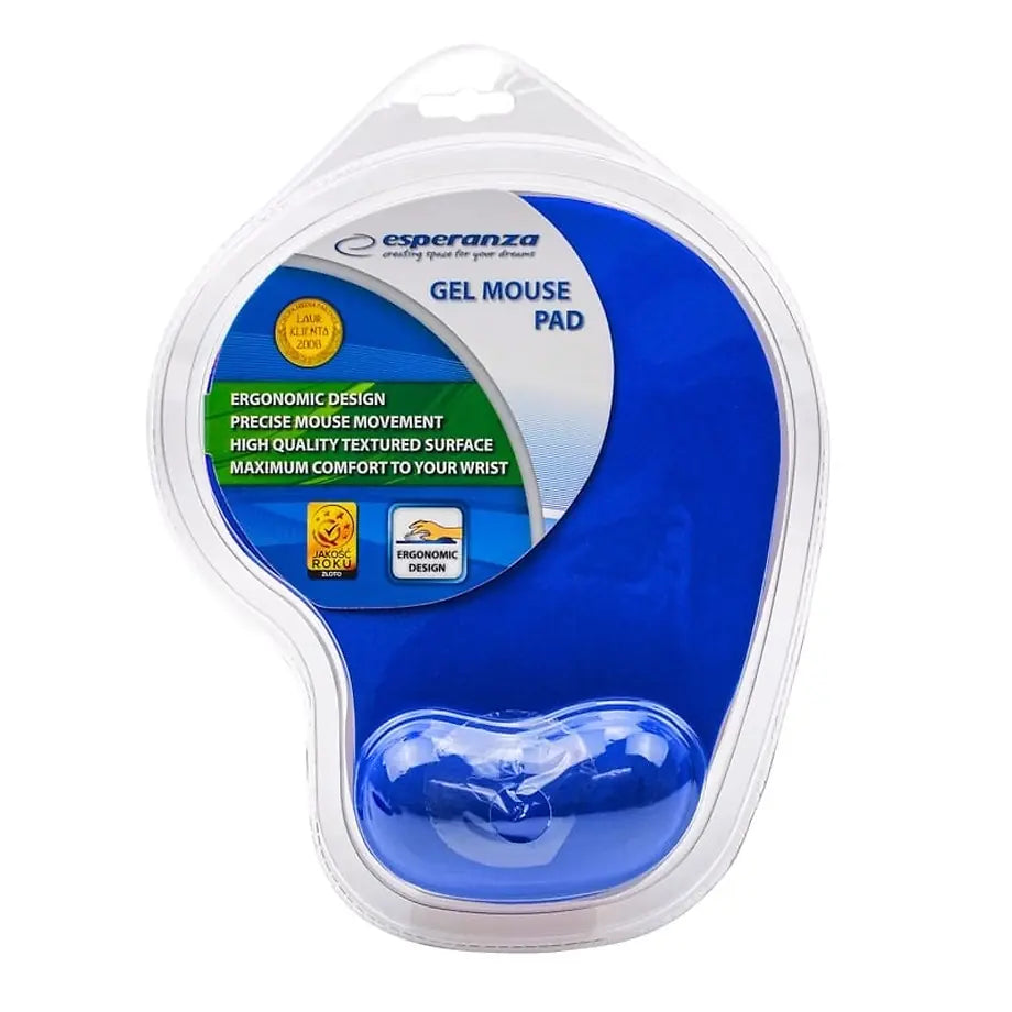 Εργονομικό Mousepad GEL Esperanza Μπλε