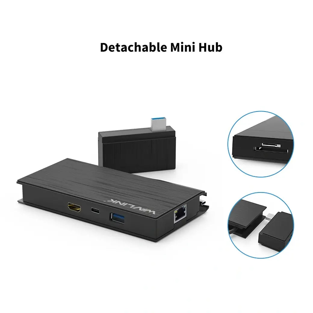WAVLINK USB3.1 TYPE-C TRAVEL MINI DOCK, WL-UHP3406