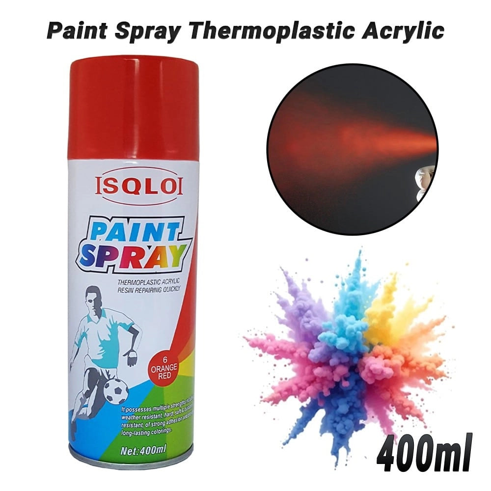 Paint Spray Thermoplastic Acrylic (6.Orange-RED)