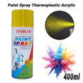 Paint Spray Thermoplastic Acrylic (25.Medium Yellow)