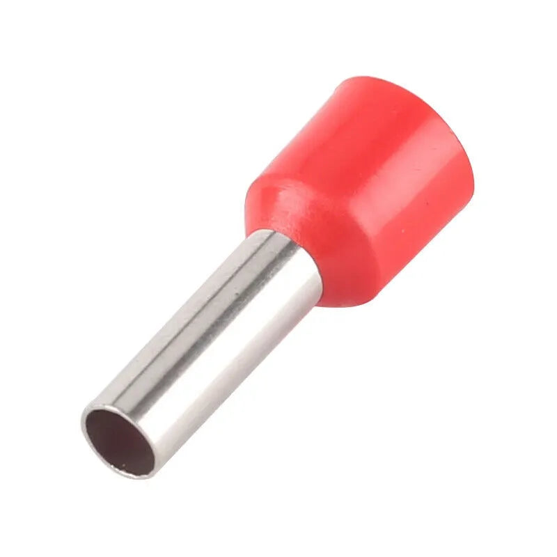 VE1008 Pre-Insulated Terminals BrassTube 1000pcs Red