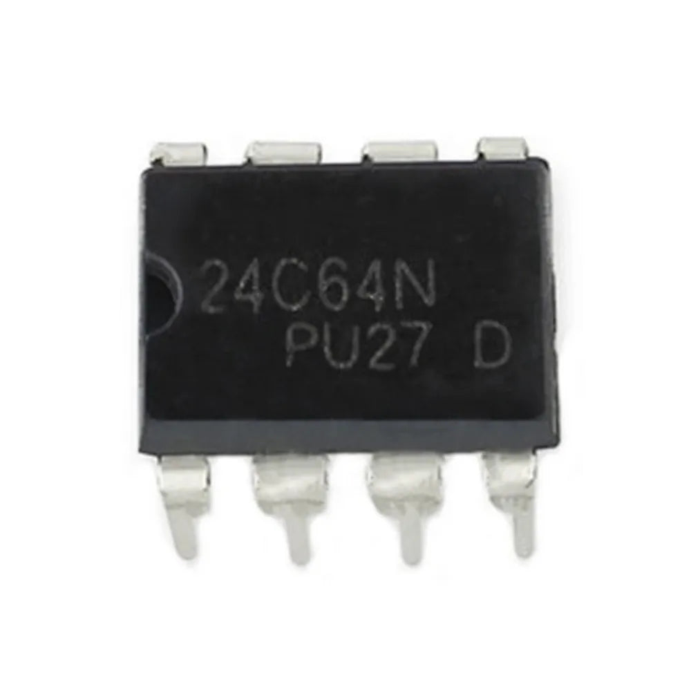 AT24C64N PU27 EEPROM Serial-I2C 64K-bit 8K x 8 3.3V/5V 8-Pin