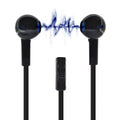 Hands Free Ancus Viker in-Earbud Stereo 3.5mm για Apple-Samsung-HTC-Sony Μαύρο με Καλώδιο Πλακέ, Πλήκτρο Απάντησης και Έντασης